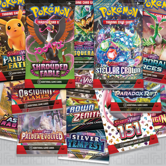 Pokémon TCG: Booster Packs (Special: Save 10% on 6+ Packs)